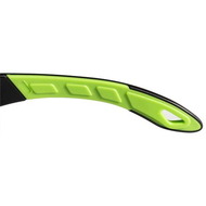 Safety goggles pheos, black/green non-coloured