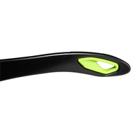 Safety goggles pheos, black/green non-coloured