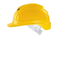pheos B safety helmet, long visor, yellow