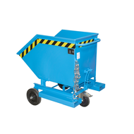 Steel sheet box cart 250 litres RAL5012