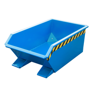 Mini chip container 230 litres, 750 kg, RAL 5012