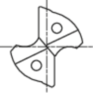 Pilot drill, solid carbide ADO-PLT 3.03 mm