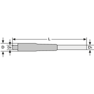Counterbore HSS-E DIN373 through-holes, (M3) medium 6,5x3,4mm