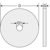 Metall-Kreissägeblatt VHM DIN1837A ø15x0,10x5mm 64 Zähne, feingezahnt