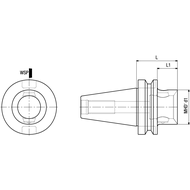 MHD base holder MAS403 BT30 MHD'50.60