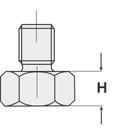 Support bolts, hardened DIN 913-12.9, M8 H=5mm (3 pcs.)