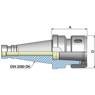 Spannfutter für Spannzangen DIN 6499 (ISO 15488) System ER HSK, 90502 0463  001 16100