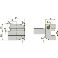 VDI HOLDER 69880 B2A-20X16X40