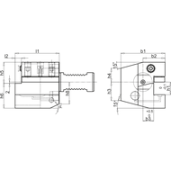 VDI HOLDER 69880 C1C4A-20X16X55