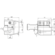 VDI HOLDER 69880 C2C3A-20X16X55