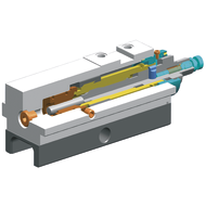 Machine vice BB-100mm KNC100 standard