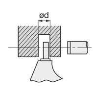 Digital outside micrometer, sim. to D12 type C 0-25mm (0,001mm) IP65