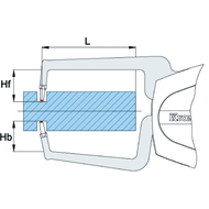 Ext. fast display call. 0-30mm (0.01mm) dig. IP67 meas. depth 115mm C ball Ø3mm