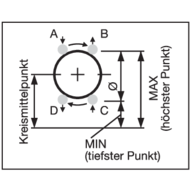 Height gauge, digital 0-600 mm (0.001 mm) QM-Height, with motor