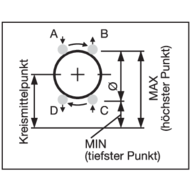 Height gauge, digital 0-350 mm (0.001 mm) QM-Height, without motor