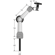 Articulated stand NF1015 with lever dial indicator NF1000