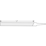Precision file 200mm cut 2 hand
