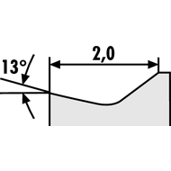 Indexable cutting insert SEHT 1204 AFEN PH6740