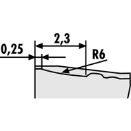 Turning insert CNMM 120408-S1 SHC9230 -9325 coated
