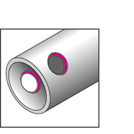 Countersink insert HSS R3, 10-22mm, for deburring tool, model RC2200