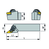 Clamp mounting DVJN-L 2020 K16, 93° for VN..1604..