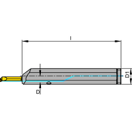 Miniature boring bar holder IC 1604L