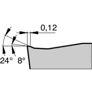 Indexable cutting insert CCMT 060204-MP PH7920