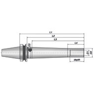 Hydraulic expansion chuck Type HG PENCIL-6x50/BT40 Ø 6 mm