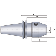 Hydraulic expansion chuck type HG-12/ISO40 Ø 12 mm