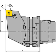 HSK-T 63 rotating holder PCLNL12