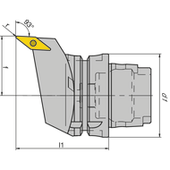 HSK-T 63 rotary holder SVJBL16