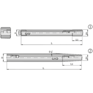 Slim Chuck DC collet mount Ø10 x 90