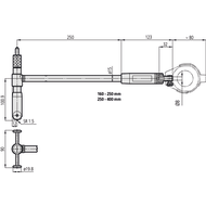 Bore gauge 160-250mm (0,001mm)