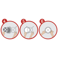 Filter fleece Motor, Ø100, 12 filter pads