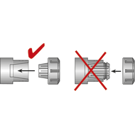 Clamping nut OZ DIN6388D for chucks DIN6391, 2-16mm