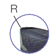 Solid carbide torus cutter 3mm R0,3mm Z=2 cut., long, shank HA, TiAlN
