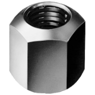 Hexagonal nut 1,5xD tall, DIN6330B, M6, 10mm