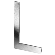 Engineering stock square 250x160mm normal steel, galvanised