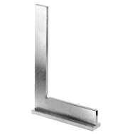 Engineering try square 150x100mm normal steel, galvanised