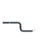 Deburring blade HSS TC 1-9mm (holding fixture 3,2mm) for thread