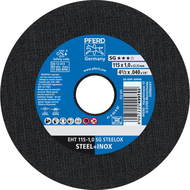 Cutting disc EHT 115-1.0 A60 R SG stainless steel