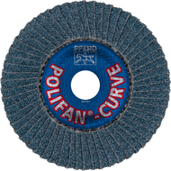 Flap disc 125x14x22,23mm K40 Polifan Curve